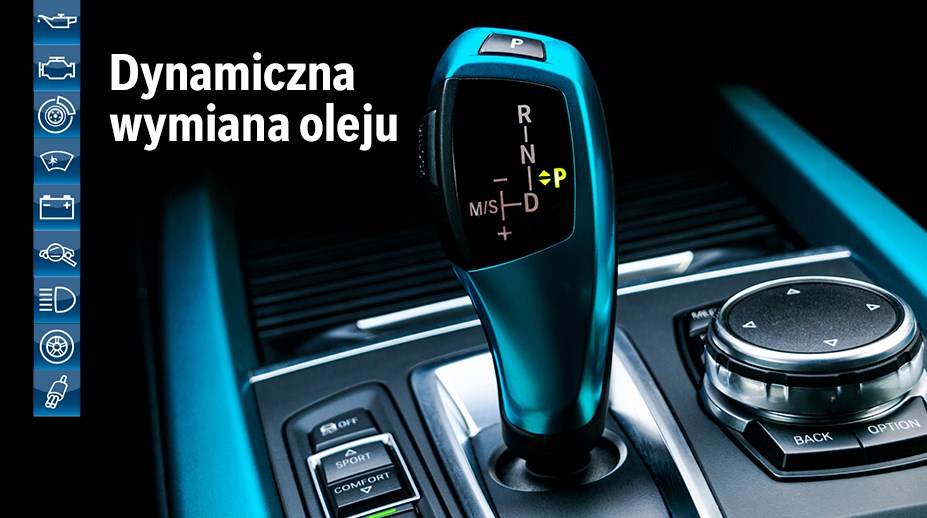 Dynamiczna wymiana oleju w automatycznej skrzyni biegów